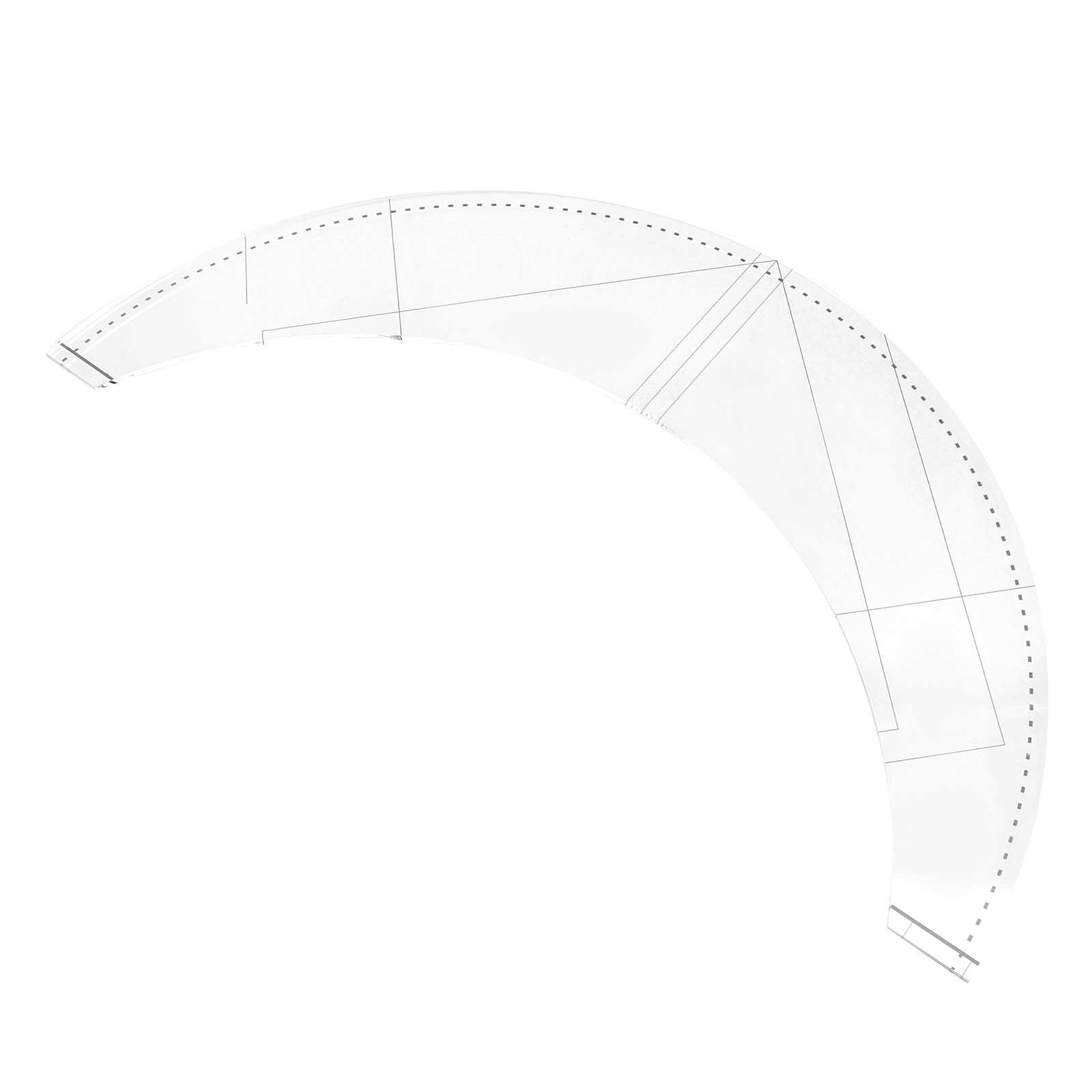 Sewing Gauge Ruler - Multifunctional Acrylic Patchwork Ruler Quilting DIY