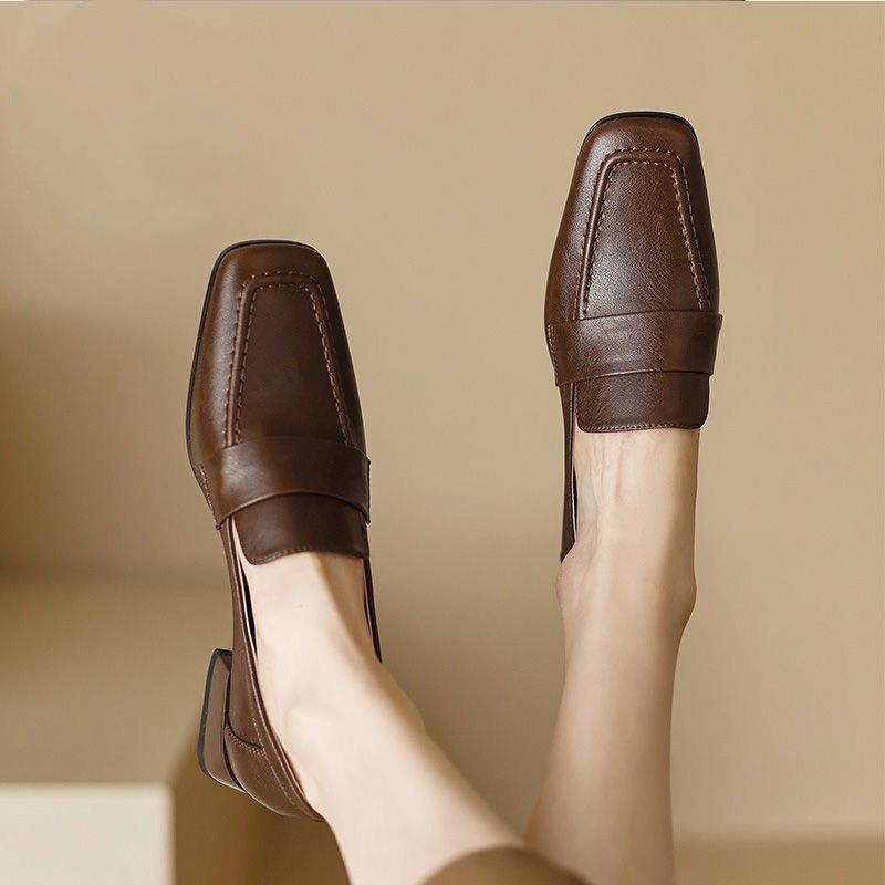 Women's Soft Leather Loafers 2 - Sewing Latex 评论和价格