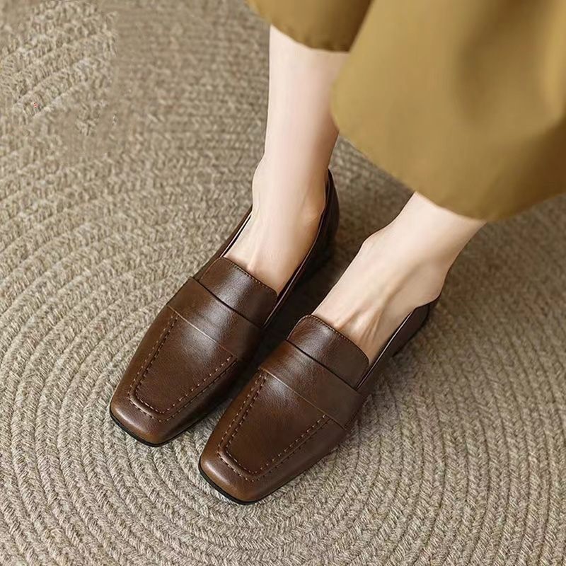 Women's Soft Leather Loafers 2 - Sewing Latex 评论和价格