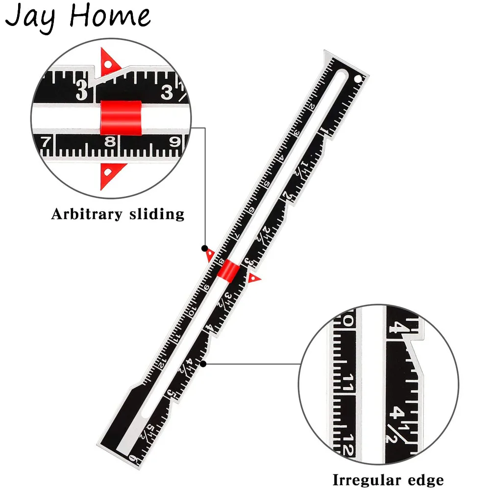 2/4PCS Sliding Gauge Sewing Me - Sewing Gauge Ruler 评论和价格