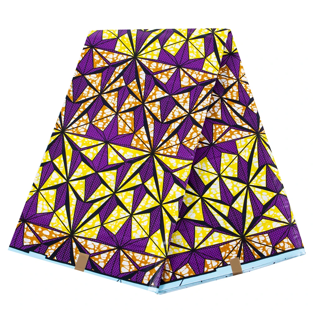 African Fabric 3/6Yards Cotton - Sewing Batik Fabric 评论和价格