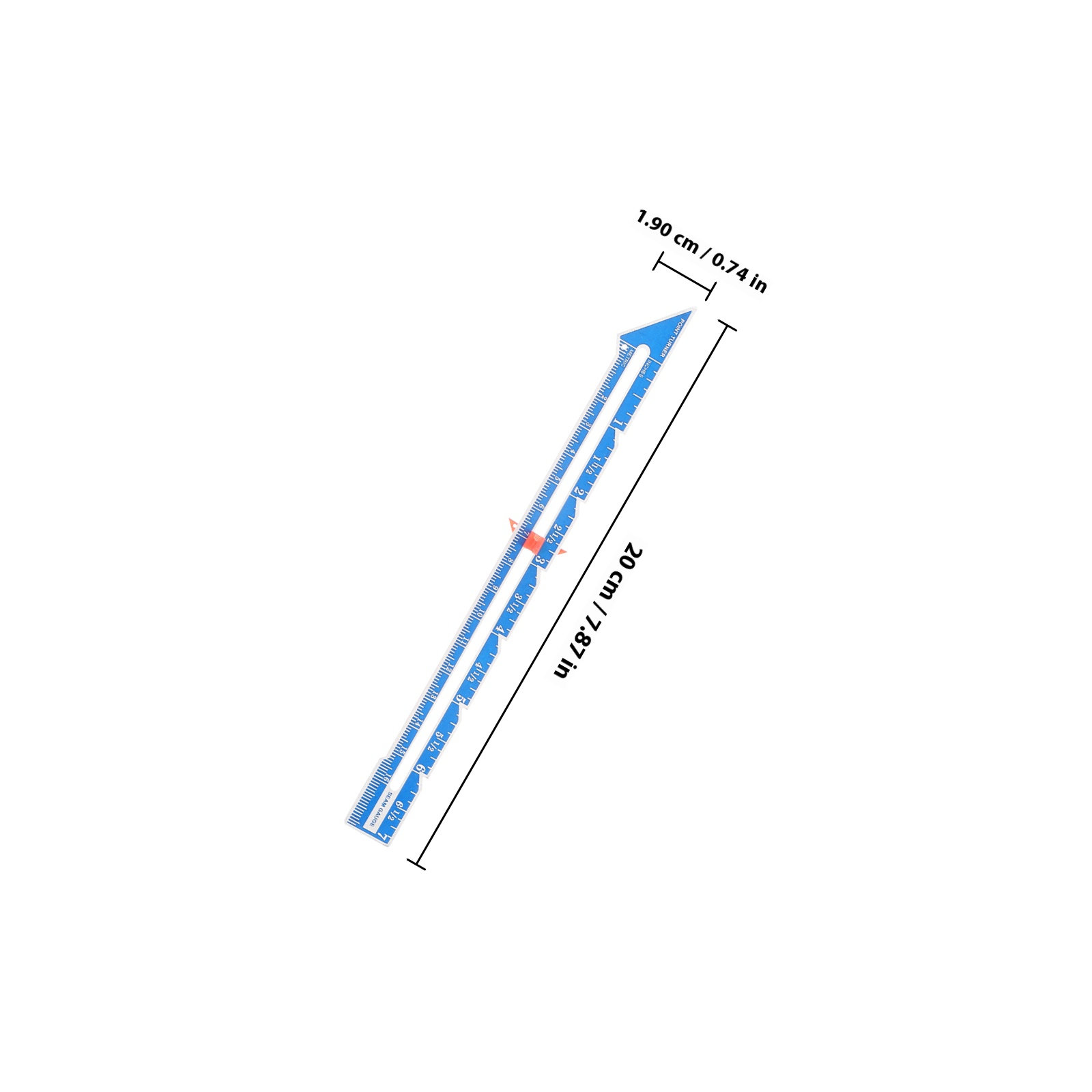 3Pcs Clear Marked Aluminum Qui - Sewing Gauge Ruler 评论和价格